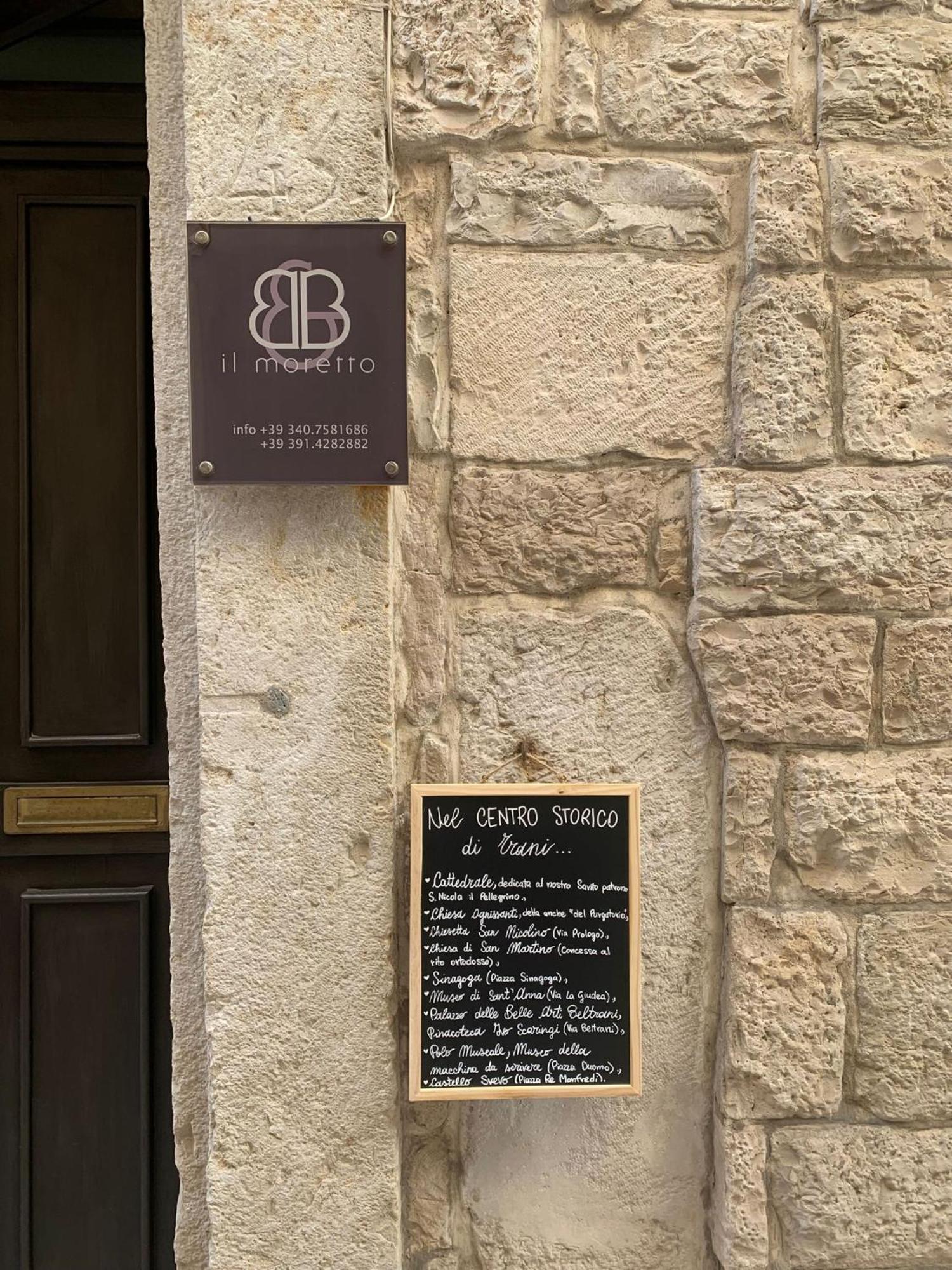 Il Moretto Trani Exterior photo